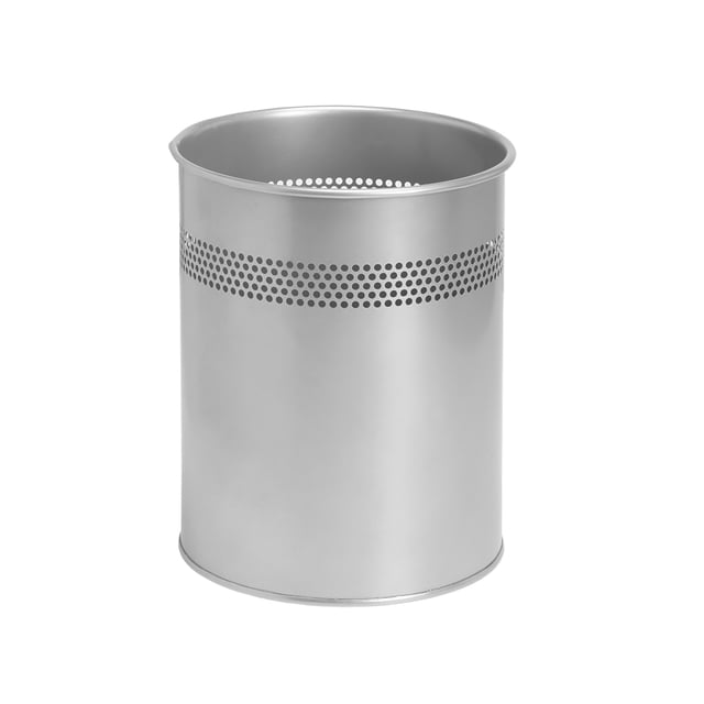 BRASQ Papierbak 15 liter zilver