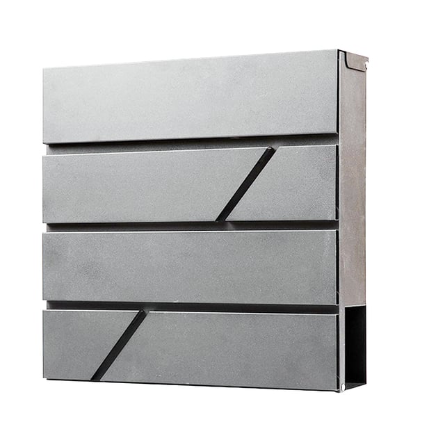 Brievenbus BRASQ PB200 Deluxe wand RVS afbeelding