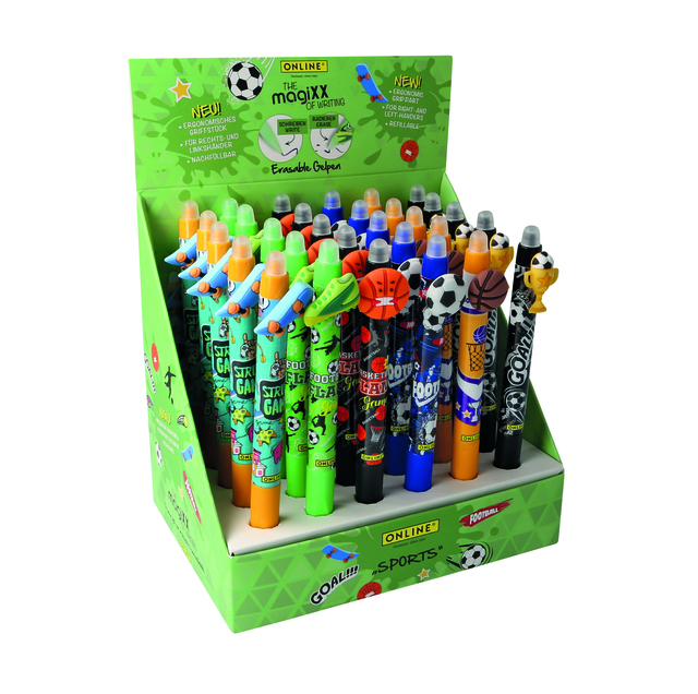 Online Gelschrijver Magixx Fun Sports 0.7mm assorti