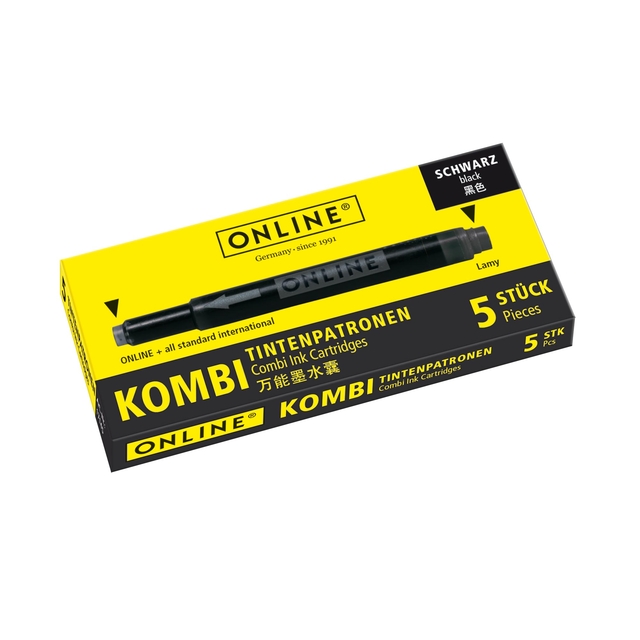 Online Inktpatroon Kombi zwart doos Ã  5 stuks
