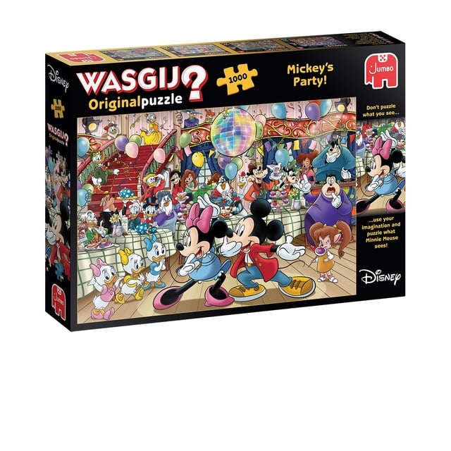 Puzzel Wasgij Original Mickey&apos;s Party 1000 stukjes