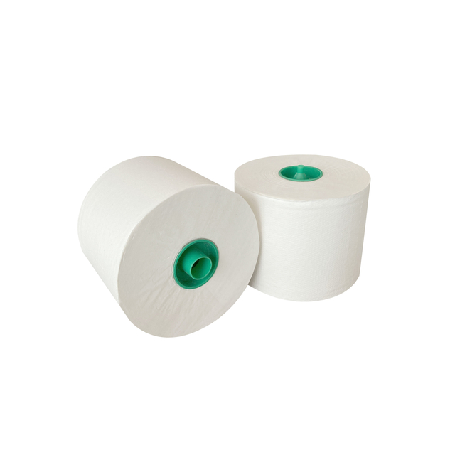 Toiletpapier systeemrol 1-laags 150m wit afbeelding 1