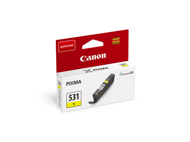 Canon CLI-531Y Cartridge Geel — Foto 3 van 3