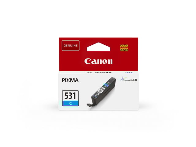 Canon inktcartridge CLI-531 515 pagina&apos;s OEM 6119C001 cyaan