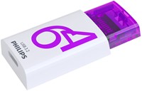 USB stick 3.2 Philips Click USB-C 64GB paars-3