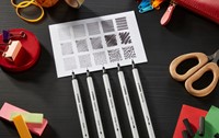 Creative Tips STABILO Arty assorti tips zwart blister à 5 stuks-1