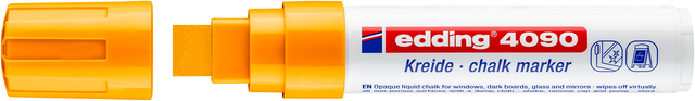Krijtstift edding 4090 window blok 4-15mm neon oranje afbeelding
