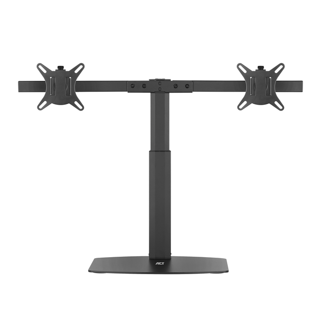 Monitorarm ACT office gasveer crossbar 2 schermen afbeelding