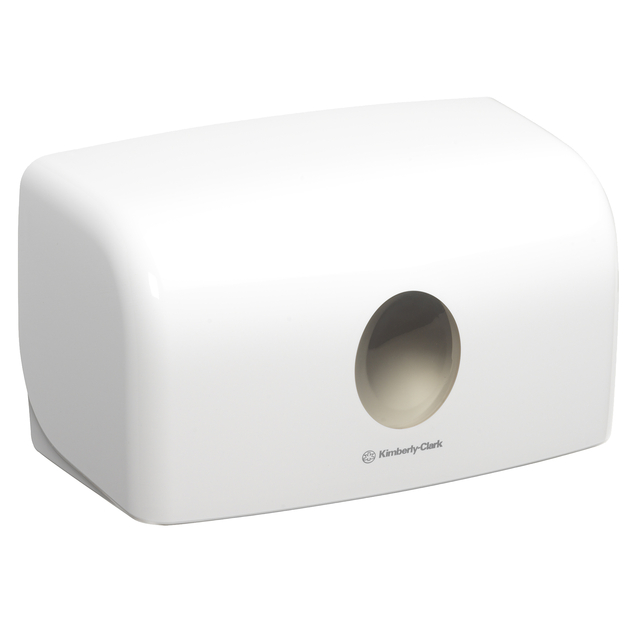 Handdoekdispenser Aquarius voor i-vouw mini wit 6956 — Foto 2 van 2