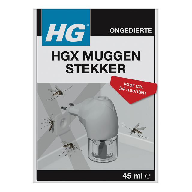 Muggenstekker HG HGX 45ml afbeelding