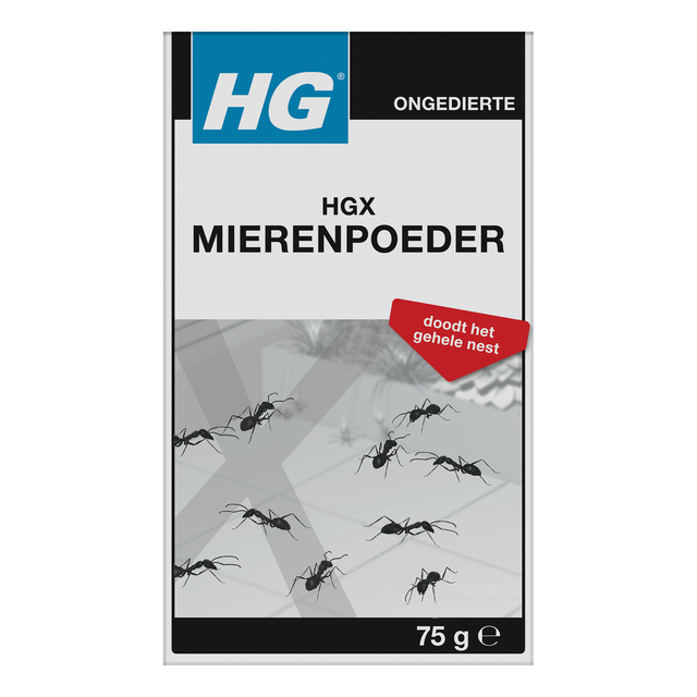 Mierenpoeder HG HGX buiten 75gram afbeelding