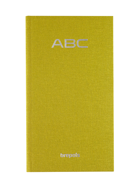 Adresboek Brepols Notaphone Nature limoen afbeelding