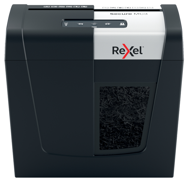 Papiervernietiger Rexel Secure MC3 P5 snippers 2x15mm afbeelding