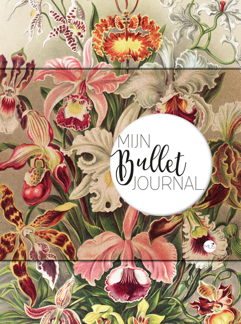 Mijn Bullet Journal orchidee dots 240 pagina&apos;s afbeelding