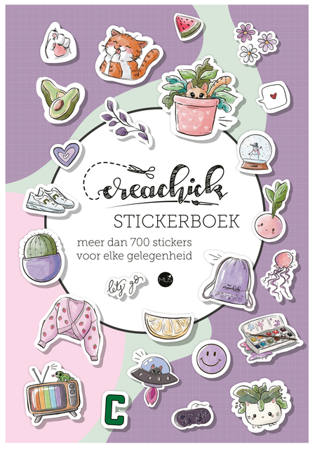 Stickerboek CreaChick A5 50 vel afbeelding