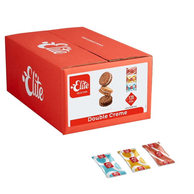 Koekjes Elite Selection Double Crème mix 120 stuks afbeelding