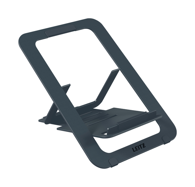 Laptopstandaard Leitz Ergo Aluminium plat verstelbaar afbeelding