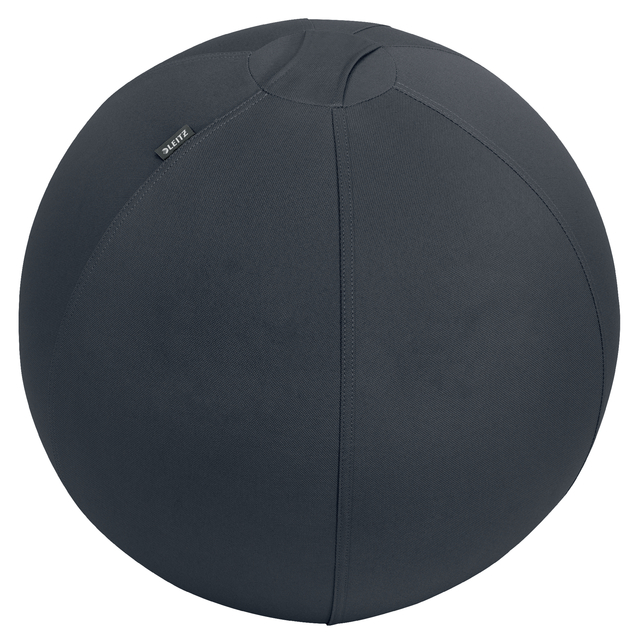 Actieve zitbal Leitz Ergo 55cm anti-rol donkergrijs afbeelding