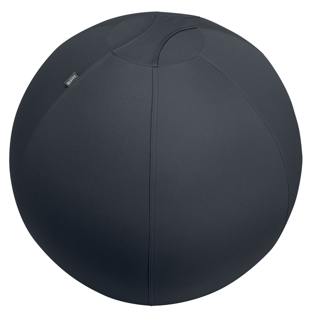 Actieve zitbal Leitz Ergo 75cm anti-rol donkergrijs afbeelding