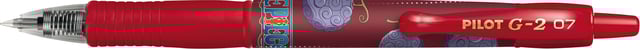Gelschrijver PILOT G-2-07 One Piece medium rood afbeelding