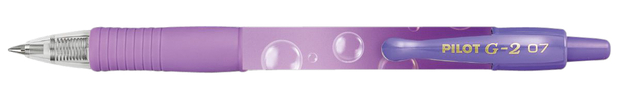 Gelschrijver PILOT G-2 Bubble violet medium blauwschrijvend afbeelding
