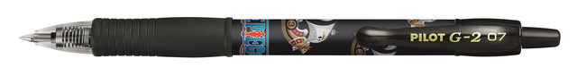Gelschrijver PILOT G-2-07 One Piece medium zwart afbeelding