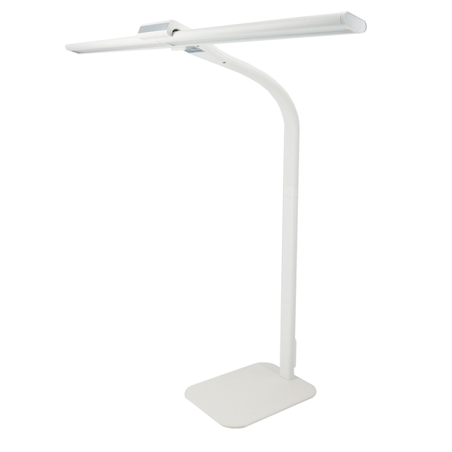 Bureaulamp Unilux Strata base led wit afbeelding