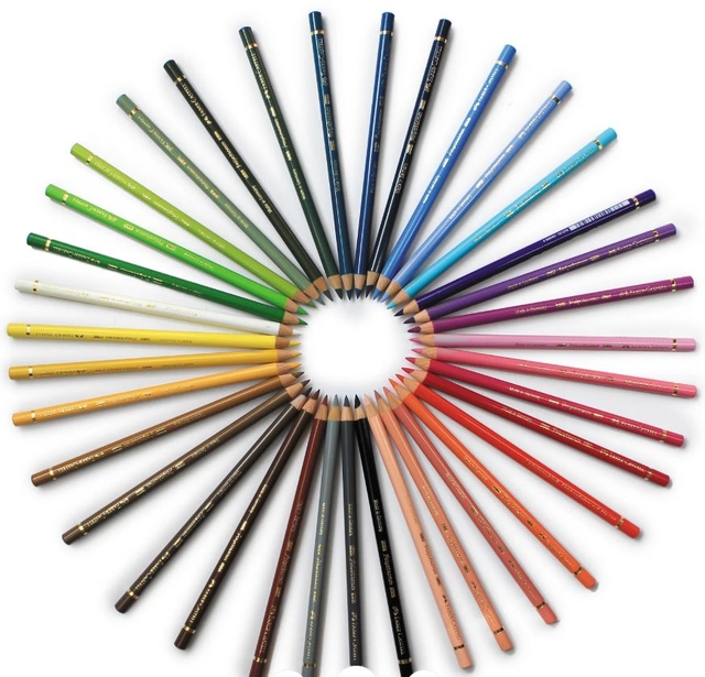Kleurpotlood Polychromos ism Karin Luttenberg 36st afbeelding