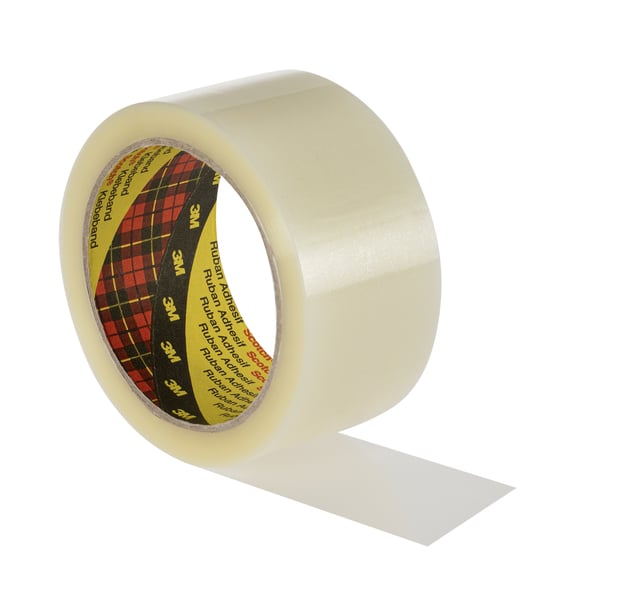 Verpakkingstape Scotch 371 48mmx66m transparant PP afbeelding