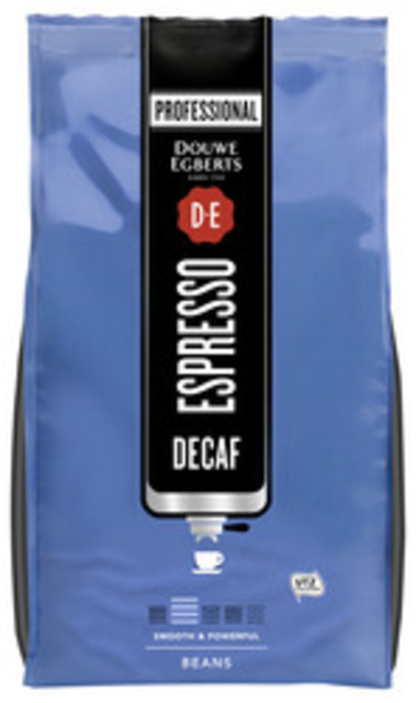 Koffie Douwe Egberts espresso bonen Decaf afbeelding