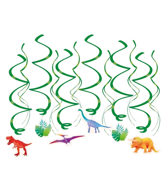 Swirl decorations Dino afbeelding