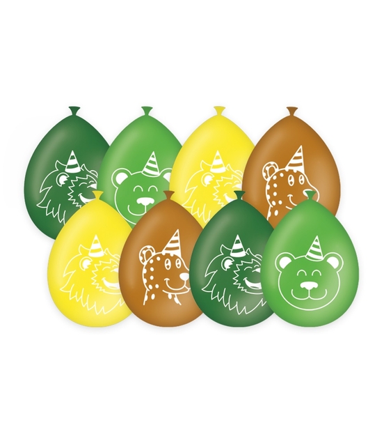 Balloons Jungle cartoon afbeelding