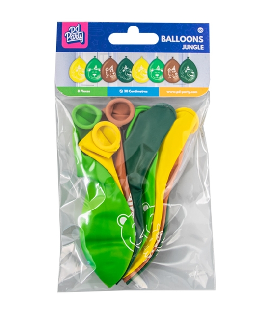 Balloons Jungle cartoon — Foto 2 van 2