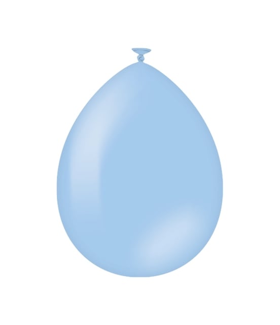 Balloons 25 pcs. Baby blue afbeelding