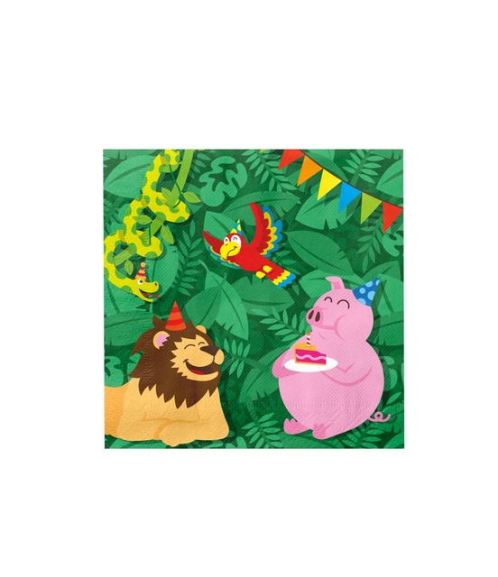 Napkins Jungle afbeelding