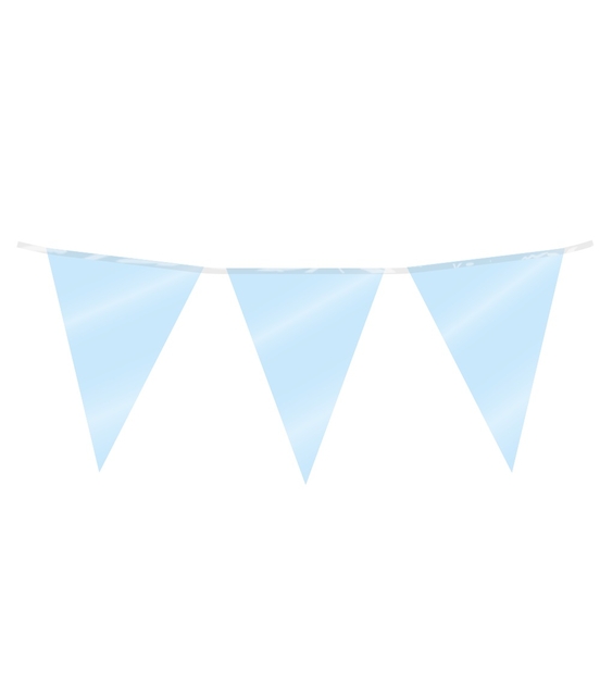 Party Flag Foil Baby Blue afbeelding