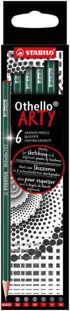 Potlood STABILO Othello 6 hardheden afbeelding