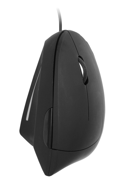 Muis Quantore ergonomisch bedraad USB-A zwart afbeelding