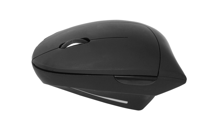 Muis Quantore ergonomisch draadloos USB-A adapter zwart — Foto 2 van 2