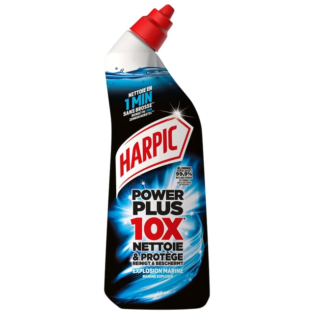 Toiletreiniger Harpic PowerPlus Marine 750ml afbeelding