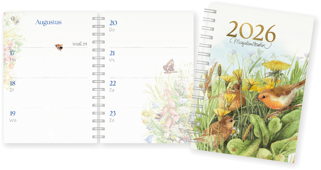 Agenda 2026 Marjolein Bastin grootletter 7dagen/2pagina&apos;s afbeelding