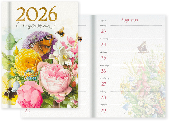 Agenda 2026 Marjolein Bastin S Traditioneel 7dagen/1pagina afbeelding