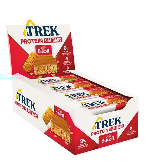 Proteïnereep Trek havermout Biscoff 50 gram afbeelding