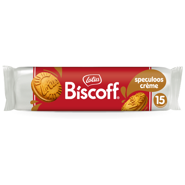 Koekjes Lotus Biscoff sandwich speculooscreme 15 stuks afbeelding