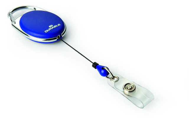 Afrolmechanisme Durable Style met drukknopsluiting blauw 10 stuks afbeelding