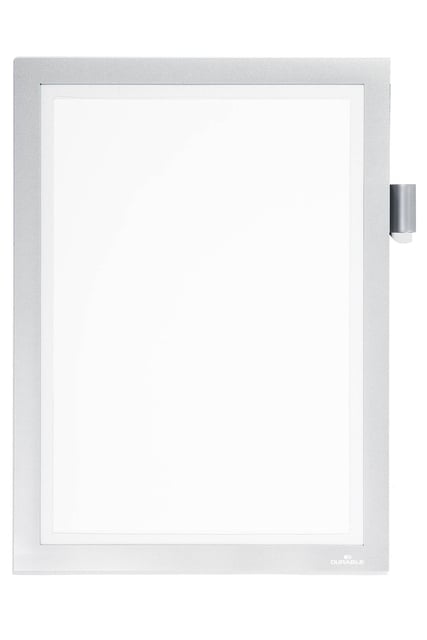Duraframe Durable 498923 Note A4 magnetisch zilver afbeelding