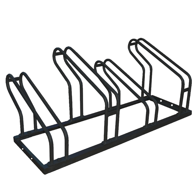 Fietsenrek BRASQ 4 fietsen BS400 zwart afbeelding