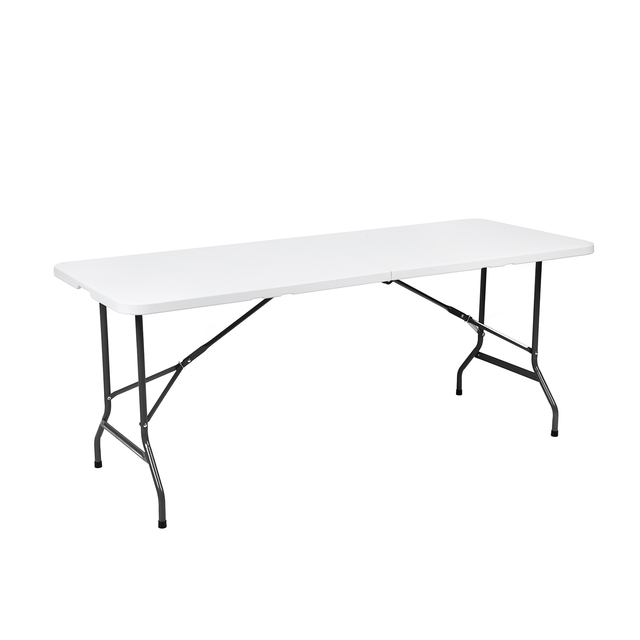 Vouwtafel BRASQ 180x70x74cm FT180 wit afbeelding