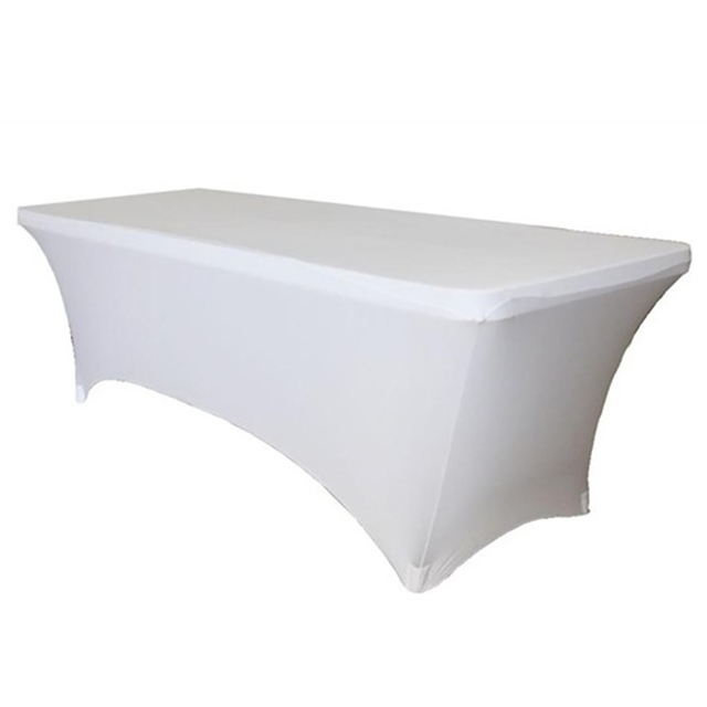 Tafelrok BRASQ 183x76x74cm wit afbeelding