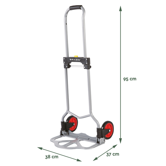 Steekwagen BRASQ Inklapbaar HT60 incl. bagagespin 60Kg — Foto 2 van 2